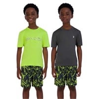 3-Pc Spyder Boy's LG Swimwear Set, Short Sleeve