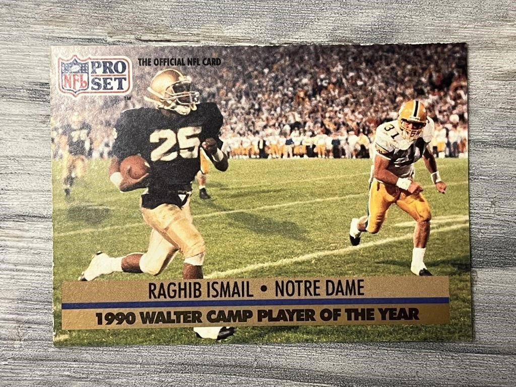 Rookie Card 1991 Proset Rocket Ismail