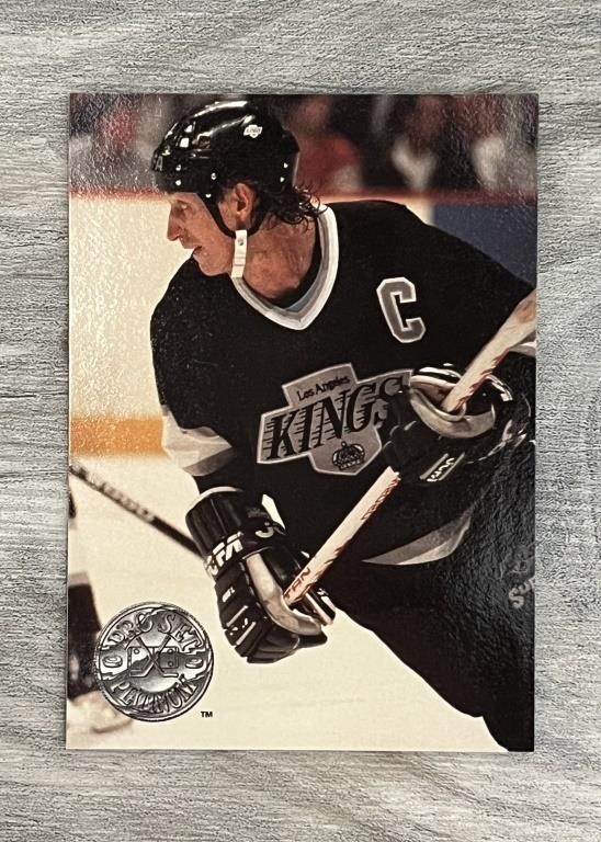 1991 Proset Platinum HOF Wayne Gretzky Card