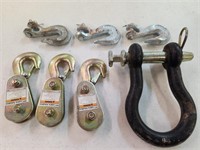 Hooks, Pulley Blocks, Large Clevis