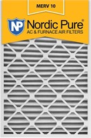 Nordic Pure 20x30x2 MERV 10 Filters  3pk