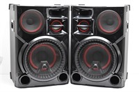 (2) Large LG Speakers CJS98F