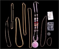 Gold Tone Necklaces & More Costume Jewelry