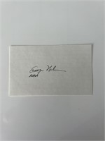 George Nelson original signature