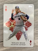 Nolan Ryan Topps All Aces Insert - Ace Of Diamonds