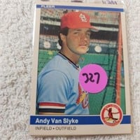 2-1984 Andy Van Slyke Cards