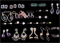 Semi-Precious and Other Pierced Earrings