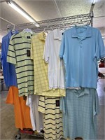 Men’s Polo Shirts size XL,  most are new
