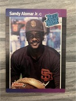 Rookie Card 1989 Donruss Sandy Alomar Jr