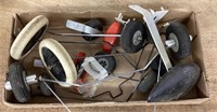 Box of RC plane wheels/tires landing gear