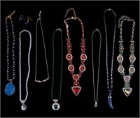 Jade, Lapis, Hematite & Other Necklaces