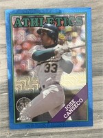 Jose Canseco Numbered /150 Topps Chrome 35th