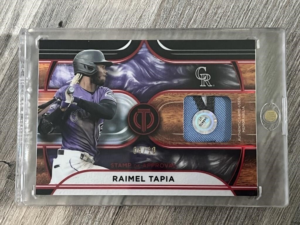 Raimel Tapia Numbered /10 Stamp Of Approval R