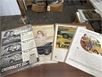 Pkgs of Automotive Magazine Advertisements
