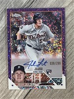 Topps Chrome Josh Lester Numbered /299 Auto!