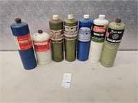 Full Propane Canisters set of 7