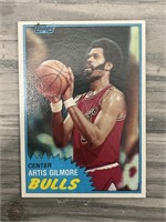 1981 Topps HOF Artis Gilmore Card