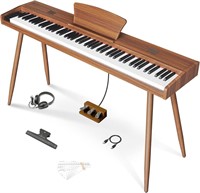 Longeye Digital Piano 88 Keys  Triple Pedal  MIDI