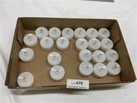 Qty=22 Battery Operated Tea Light Candles
