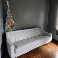 Modern Sofa w/ Plastic Tree