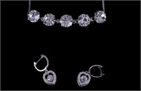 Swarovski & J. Francis Sterling Crystal Jewelry