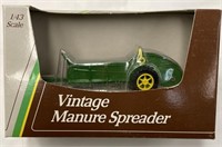 Vintage 1:43 Scale Ertl Manure Spreader