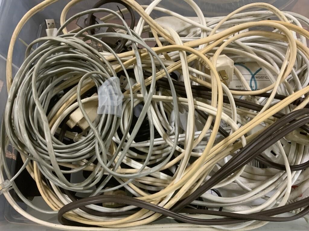 Lot Of Extension Cords etc
