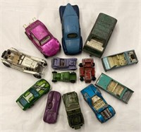 Mixed Lot Of Vintage Toy Cars, Including Mini