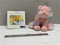New! Baby Gund Wind Up Musical Bear & Pooh Book