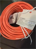 New 75ft of orange E-164618 cable wire