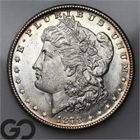 1878-S Morgan Silver Dollar, PL Obv, BU++ Bid: 130