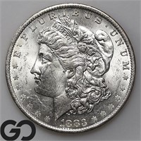 1883-O Morgan Silver Dollar, BU++ Bid: 72