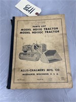 Allis Chalmers Tractor Parts List
