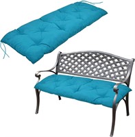 Bench Cushion 47.3x19.6x3.9in Turquoise