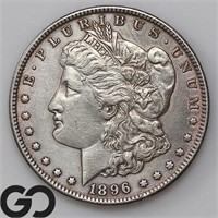 1896 Morgan Silver Dollar, Details