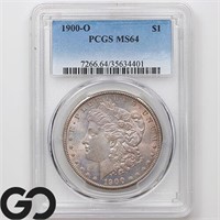 1900-O Morgan Silver Dollar, PCGS MS64 Guide: 125