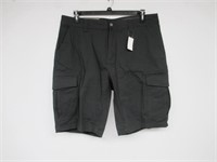 BC Clothing Men's 38 Stretch Cargo Short, Black
