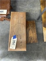 2 Child's Wooden Stools