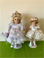 Shirley Temple Doll + Victorian Style Doll