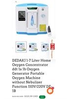 Home Oxygen Concentrator (Open Box, New)