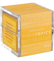 TABLETOPICS HAPPINESS CONVERSATION CARDS