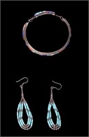 Early Native American Silver Bracelet