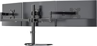 WALI Stand  Fits 3 Screens up to 27  Black