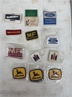 Bag of Tractor Patches approx 15
