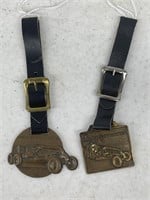 2 Allis Chalmers Watch Fobs