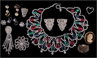 Vintage Bib Necklace & Estate Jewelry