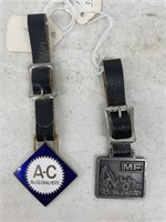 2 Allis Chalmers Watch Fobs