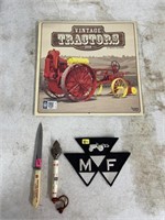 IH Can Opener MF Patch Knife Tractor Calendar