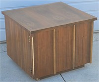 Mid Century Cabinet End Table