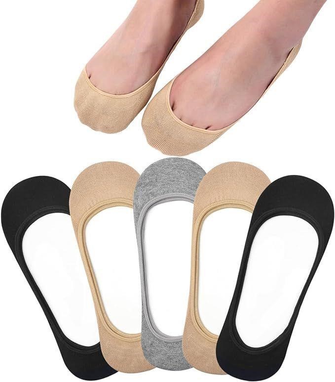 Qty 5 - 5 Packs of Toes Home Comfort Low Cut Socks